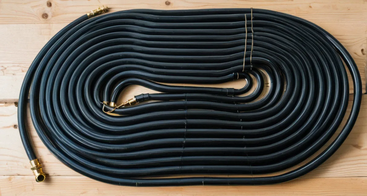 Tröpfchenbewässerung mit Messinganschlüssen