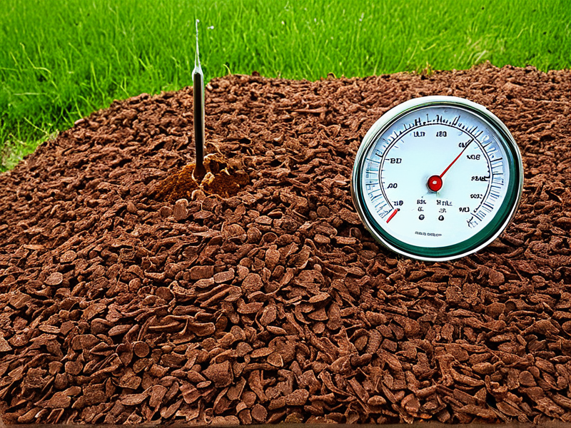 Kompostsysteme Aufbau Schicht für Schritt: braune Materialien, grüne Materialien, C/N Ratio 25:1 und optimale Kompost-Temperatur 50-70°C für schnelle Zersetzung